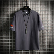 CaldiceKris （中国CK）夏季休闲短袖t恤CK-F8244(深灰色 M)