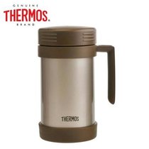THERMOS/膳魔师保温保冷杯办公杯泡茶杯JMF-501  500ML(褐色)