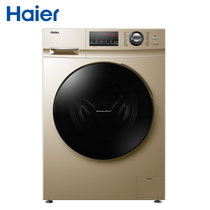 海尔 家用滚筒桶自洁洗衣机大容量洗烘干一体机 全自动空气洗变频节能一级能效巴氏杀菌 10公斤G100108HB12G(金色 10公斤)