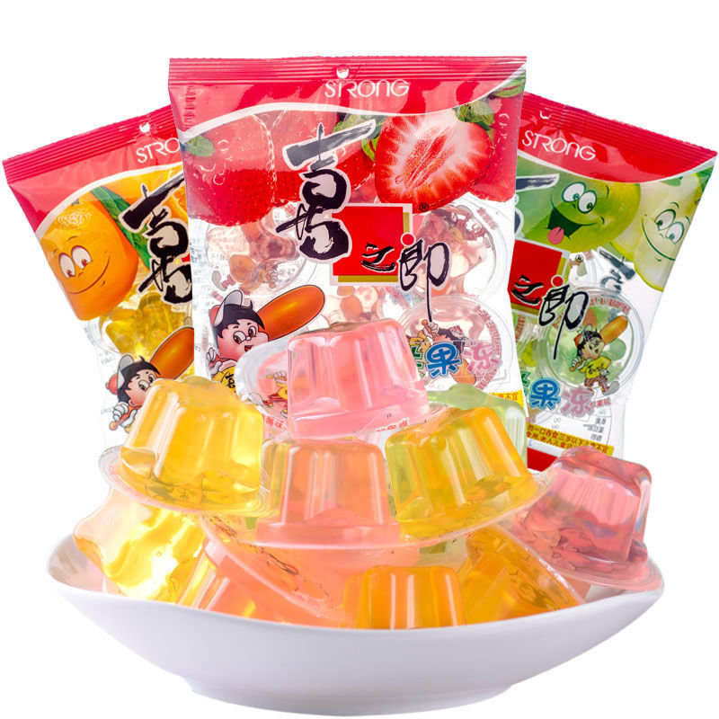 其他零食喜之郎果冻90g袋6粒装儿童休闲零食果肉婚庆喜糖果喜之郎果冻