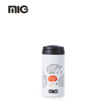 MIG 不锈钢真空保温杯 动物系 真快乐厨空间(刺猬白色 250ml)
