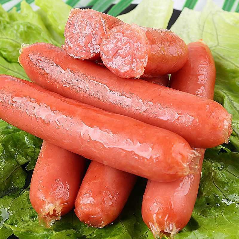 火山石烤肠热狗肉肠黑椒味地道肠批发烧烤食材正宗台湾肠早餐食品