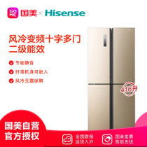 海信(Hisense) BCD-416WMK1DPT 416升 多门 冰箱 节能静音 琥珀金