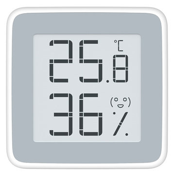 秒秒测 MHO-C201 温湿度计 E-ink电子墨水屏 智能家用温度计 高精度家庭电子室温计干湿温度表