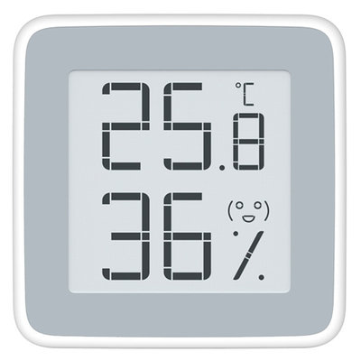 秒秒测 MHO-C201 温湿度计 E-ink电子墨水屏 智能家用温度计 高精度家庭电子室温计干湿温度表