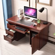 云艳YY-LCL243办公家具办公桌单人油漆电脑桌台式职员经理桌写字台 1.6米(默认)
