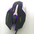 凯迪威 VF61七彩炫光USB接口有线鼠标 有限游戏鼠标磨砂手感底座加重(黑色)第3张高清大图