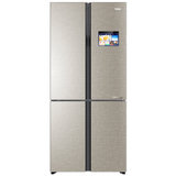 海尔(Haier)BCD-550WDIDU1 550升 十字对开 冰箱 智慧大屏 醇享银
