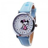 迪士尼(Disney)手表儿童手表米妮水钻学生表DC-54029(蓝 54029L)