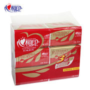 心相印DT37130 红悦中国红 软抽纸130抽家庭用纸卫生纸餐巾纸纸巾