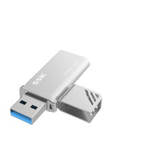 u盘SSK飚王SFD266系列金属防尘防震快速创意USB3.0U盘32G优盘