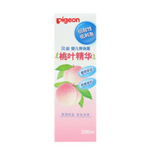 贝亲婴儿爽身露200ml[乐娱购] 植物保湿 舒缓修护 桃叶精华