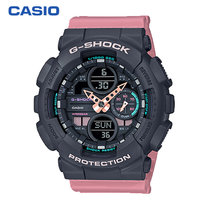 卡西欧（CASIO）手表 G-SHOCK防震防磁防水自动LED照明运动男女手表 GMA-S140-1A(黑2 树脂)