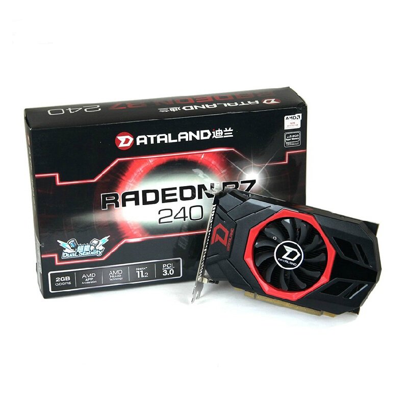 迪兰恒进(dataland)r7 240 超能 2g ddr5 ds