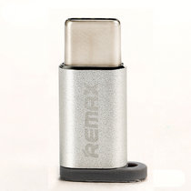 睿量REMAX 悦享 安卓Micro USB转Type-C转换头通用小米4C华为乐视魅族转接头(银色)