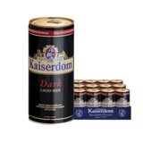19年10月到期 德国进口啤酒 Kaiserdom 凯撒顿姆黑啤酒1L*12听 整箱装(1 整箱)