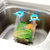 有乐 厨房带吸盘双夹抹布海绵挂架 水槽垃圾袋置物架zw305(蓝色)第2张高清大图