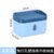 厕所纸巾盒卫生间防水抽纸盒卷纸盒洗手间草纸盒创意免打孔厕纸架(（608）北欧蓝)
