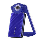 卡西欧（CASIO）EX-TR500 TR500 自拍神器 数码相机 1210万像素 21mm广角(蓝色 优惠套餐一)