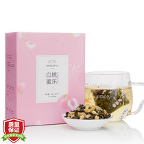 以美蜜桃乌龙白桃乌龙茶水果茶水蜜桃乌龙花茶40g 果粒茶袋泡茶花果茶