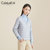 CaldiceKris（中国CK）CK-YR853 秋季轻薄短款立领羽绒服(黑色 XXXL)