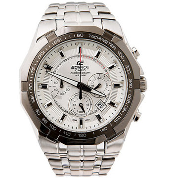 【卡西欧ef-540d日韩品牌表】卡西欧(casio)手表 男士 钢带防水石英表