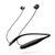 Philips/飞利浦SHB4205 颈挂入耳无线蓝牙耳机耳麦颈带式来电震动 运动晨练跑步耳塞脖挂式(黑色 官方标配)
