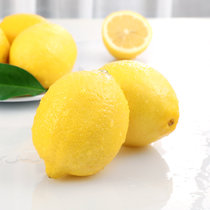 四川安岳柠檬新鲜水果包邮青柠皮薄一级精选汁多大香水黄柠檬(220-360g 5斤)