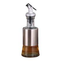 卡凡洛(Kaflo) 玻璃油瓶不锈钢油壶酱油瓶醋瓶酒瓶调味瓶(小号)