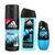 Adidas阿迪达斯男士三件套装喷雾150ML+沐浴露250ML+走珠50ML(冰点3件套)