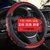 众泰大迈X5 SR7T600专用方向盘套子5008 2008四季防滑汽车把套(1810D型黑红色)