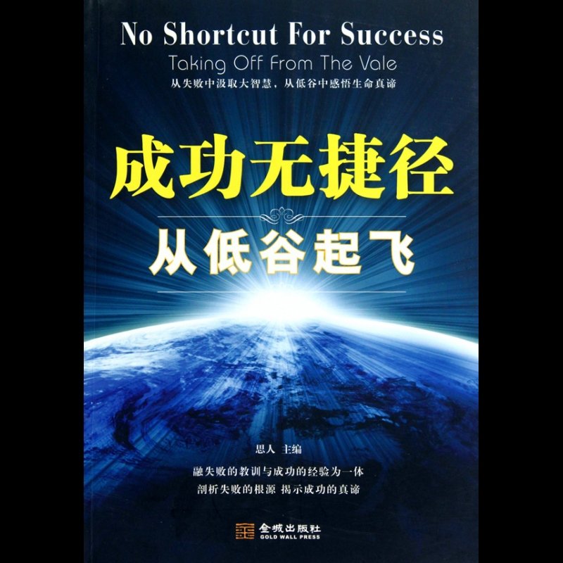 成功无捷径(从低谷起飞)图片【图片 价格 品牌 报价】-国美