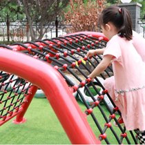 俊采云JCYXW506攀爬网 幼儿园大型户外活动装备200*280*130厘米（单位：件）(红色 JCYXW506)