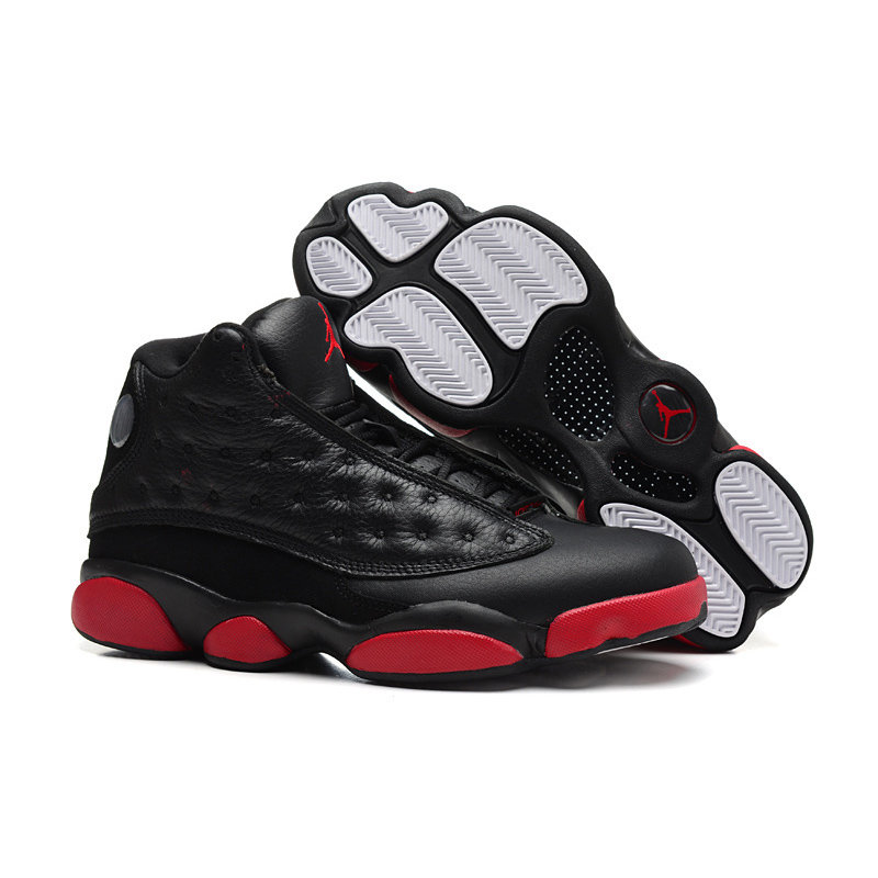 乔丹13代篮球鞋男款 (黑红 40)