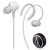 铁三角(audio-technica) ATH-COR150 入耳式耳机 音质出色 运动防汗 音乐耳机 白色