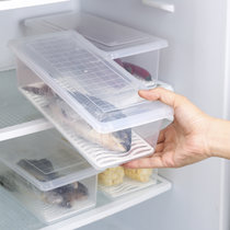 JM冰箱收纳盒 鱼盒冷冻生鲜蔬菜保鲜盒冷藏盒（6件装）(6件装)