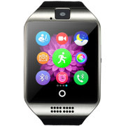 吉景智能手表Q18银色 高清电容触摸屏 时尚多彩 功能强大 带您走进智能新时代