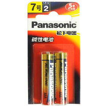 松下（Panasonic）LR03BCH/2MB 电池 7号AAA高性能持久碱性电池 2节装