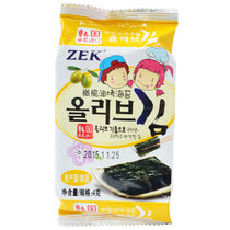 【真快乐自营】ZEK橄榄油烤海苔12g