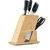（AISHUBEI） 厨房刀架刀座菜刀置物架子厨房用品家用创意多功能放刀具收纳架S(本店所售刀架不含刀具)