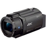 索尼（SONY）FDR-AX45 4K数码摄像机 家用摄像机 5轴防抖约20倍光学变焦 黑色