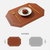北欧ins西餐垫防油餐桌垫pvc餐盘垫纯色双层方形皮革餐垫(棕色 默认版本)