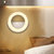 东联LED壁灯镜前灯现代简约卧室灯 浴室灯卫生间灯饰化妆灯具B293(圆形9瓦普通款)
