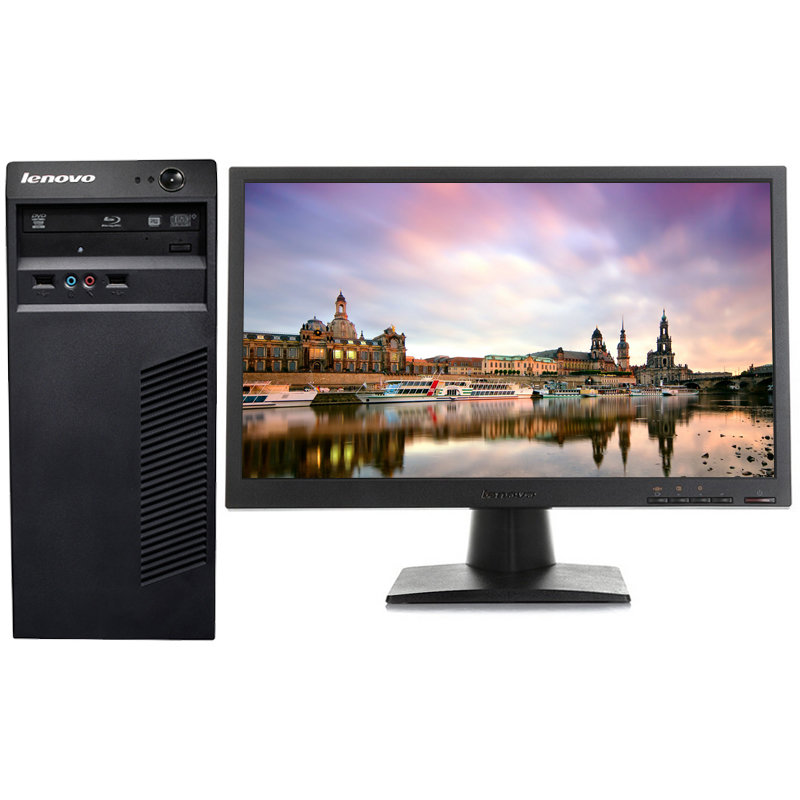 【联想r4900d台式电脑图片】联想(lenovo)扬天 r4900d 20英寸商用台式