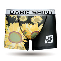 DarkShiny 电脑立体剪裁 时尚款野菊花 男式平角内裤「MOSF07」(花色 L)