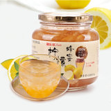 韩国进口 迪乐司柠檬蜂蜜柚子茶1000g*1罐 四季饮品 果肉茶