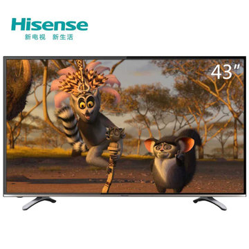 海信(hisense) LED43K300UD 43英寸 4K  智能 黑色 电视