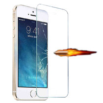 奥多金 苹果iPhone钢化玻璃膜 手机保护贴膜 适用于苹果iPhone钢化膜(透明 5/5C/5S/SE)