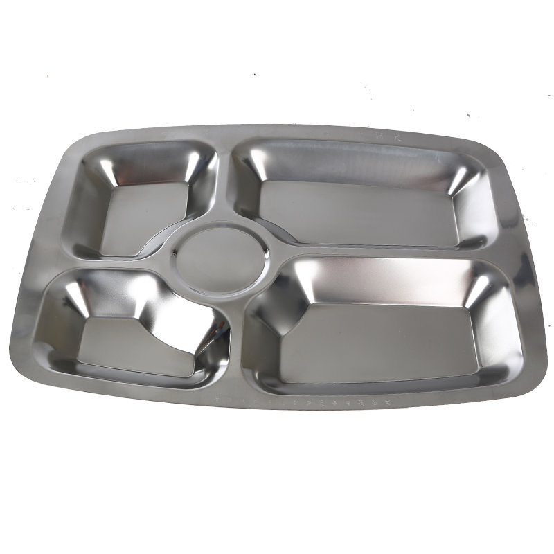 1兵行者部队用不锈钢餐具餐盘学校单位团体餐具