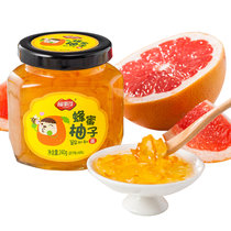福事多 蜂蜜柚子茶240g/瓶冲泡水果茶(黄色 240g)